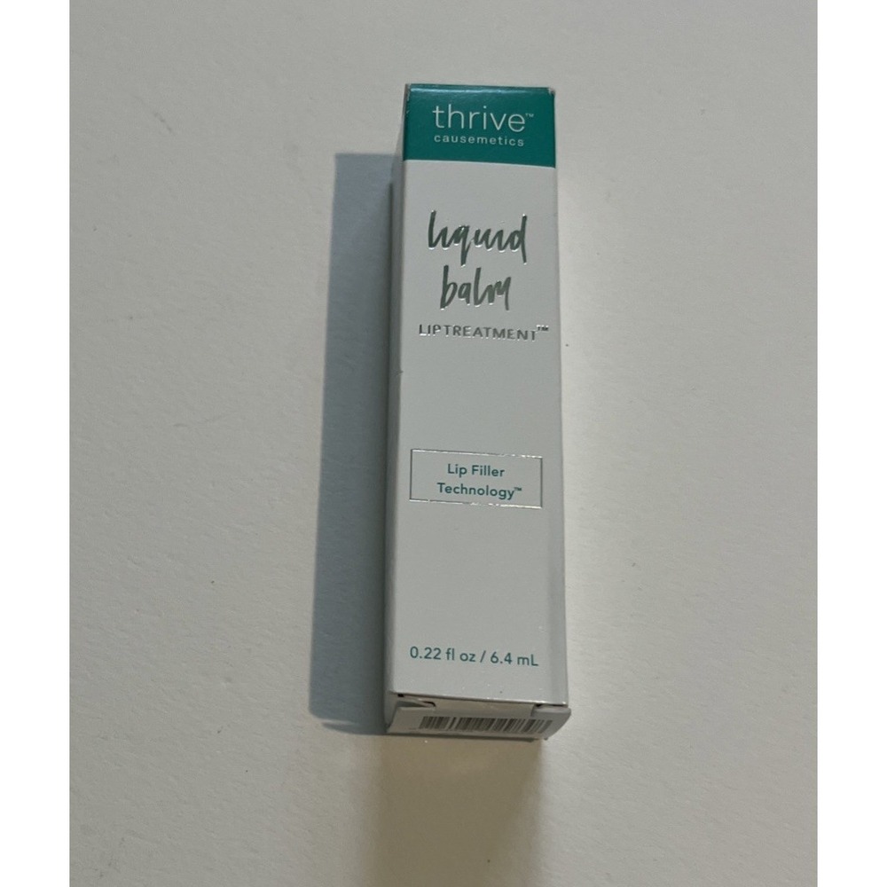 Thrive Causemetics Liquid Balm Lip Treatment‎ Filler  (0.22 oz) New in box